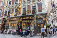 The Sherlock Holmes Pub in central London, England, United Kingdom, Europe