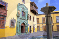 Casa de Colon, Vegueta Old Town, Las Palmas de Gran Canaria, Gran Canaria, Canary Islands, Spain, Atlantic Ocean, Europe
