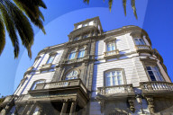 Library Building, Las Palmas de Gran Canaria, Gran Canaria, Canary Islands, Spain, Atlantic Ocean, Europe