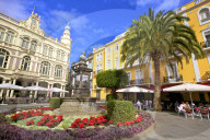 Plaza de Cairasco, Triana, Las Palmas de Gran Canaria, Gran Canaria, Canary Islands, Spain, Atlantic Ocean, Europe