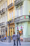 Calle Triana Shopping Street, Triana District, Las Palmas de Gran Canaria, Gran Canaria, Canary Islands, Spain, Atlantic Ocean,