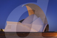 Auditorium by Santiago Calatrava, Santa Cruz, Tenerife, Canary Islands, Spain
