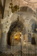 Chapel, Church of the Holy Sepulchre, Old City, Christian Quarter, Jerusalem, UNESCO World Heritage Site, Israel, Middle East