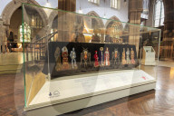 Embroidered Pall and Crown, used in Reinterment of King Richard III Ceremony, Leicester Cathedral, Leicestershire, England
