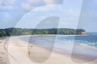 Joannes beach (Praia de Joannes) on Marajo island in the Brazilian Amazon