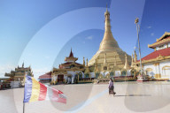 Kyaik Tan Lan pagoda in Mawlamyine, described in Kipling's Road to Mandalay poem