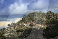 The medieval village of Monsanto in the municipality of Idanha-a-Nova, Monsanto, Beira, Portugal, Europe