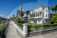 Colonial building in Georgetown, Guyana