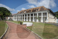 Colonial quarter of Cayenne, French Guiana, Department of France