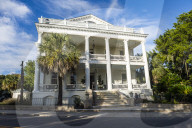 Historical house in Beaufort, South Carolina, USA