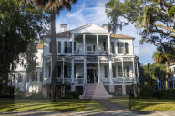 Historical house in Beaufort, South Carolina, USA