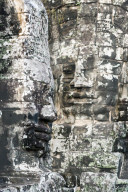 Giant heads at the Bayon temple, Angkor watts