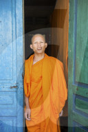 Young monk in Wat Preah Ang Monastery