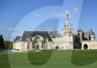 Chateau de Chantilly, Oise, France.