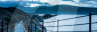 Barmouth Bridge, coast of Cardigan Bay, Wales
