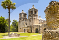 Mission Nuestra SeÃ±ora de la PurÃ­sima ConcepciÃ³n, Mission Concepcion, San Antonio, Texas, USA