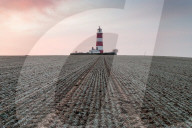 Sunrise at Happisburgh Lighthouse, Happisburgh, Norfolk, Frost