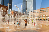 Sundance Square, Fort Worth, Texas, USA