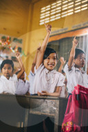 Primary school, Pong Teuk, Cambodia