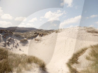 sand dunes, Isle of Barra, Hebrides, Scotland