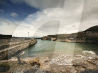 Ballintoy Harbour, Co Antrim, Northern Ireland, where Game of Thrones was filmed