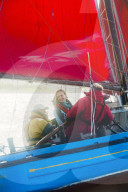 Sailing on a traditional morecambe bay prawn boat