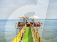 Seaside restaurant, Corfu, Greece