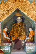 Shwedagon Pagoda, the most sacred Buddhist pagoda in Myanmar, Yangon (Rangoon), Myanmar (Burma), Asia