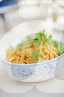 Traditional Burmese noodle dish, Myanmar (Burma), Asia