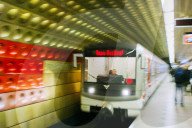 Subway train, Prague