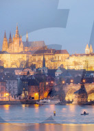 St Vitus Cathedral and Charles Bridge, Prague