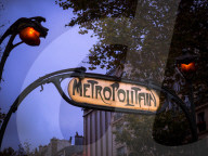 Paris Metro sign