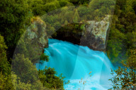 Huka Falls, Lake Taupo, North Island, New Zealand