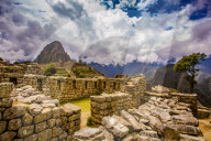 Machu Picchu Incan Ruins, Sacred Valley, Peru