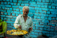 Street Vendor in Jodhpur, the Blue City, Rajasthan, India