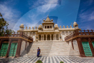 Main entranceway to Jaswant Thada Tomb, Jodhpur, The Blue City, Rajasthan, India