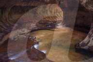 The Subway Zion National Park, Utah, USA
