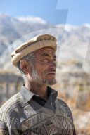 A man from the village of Merchulu in the Hushe valley in northern Pakistan