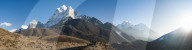 Ama Dablam and the Khumbu valley, Himalayas, Nepal, Asia