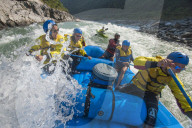 Rafting trip on the Trisuli River in Nepal, Asia