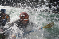 A rafting expedition down the Karnali river in west Nepal