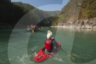 A rafting expedition down the Karnali river in west Nepal