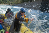 Rafting on the Karnali river in Nepal
