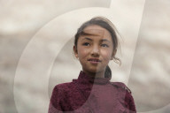 A girl in the Nubra valley in Ladakh, one of the most isolated places in India