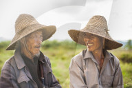 Farmers near Yuanmou in China