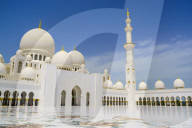 Sheikh Zayed Grand Mosque, Abu Dhabi, United Arab Emirates, Middle East