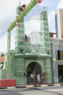 Masjid Jamae (Chulia) Mosque in South Bridge Road, Chinatown, Singapore, Southeast Asia, Asia