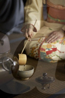 Tea ceremony in Shodensan-so