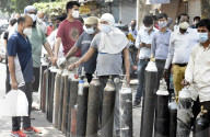 NEWS - Coronavirus: Indien geht der Sauerstoff aus