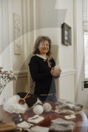 Meet the woman who makes jumpers from people’s cats. Rather than throw away the “beautiful” hair of her Ragdoll cat, Mittens, which came off when he was brushed, Irene Lerman decided to knit with it. Now she has requests from people to knit with hair